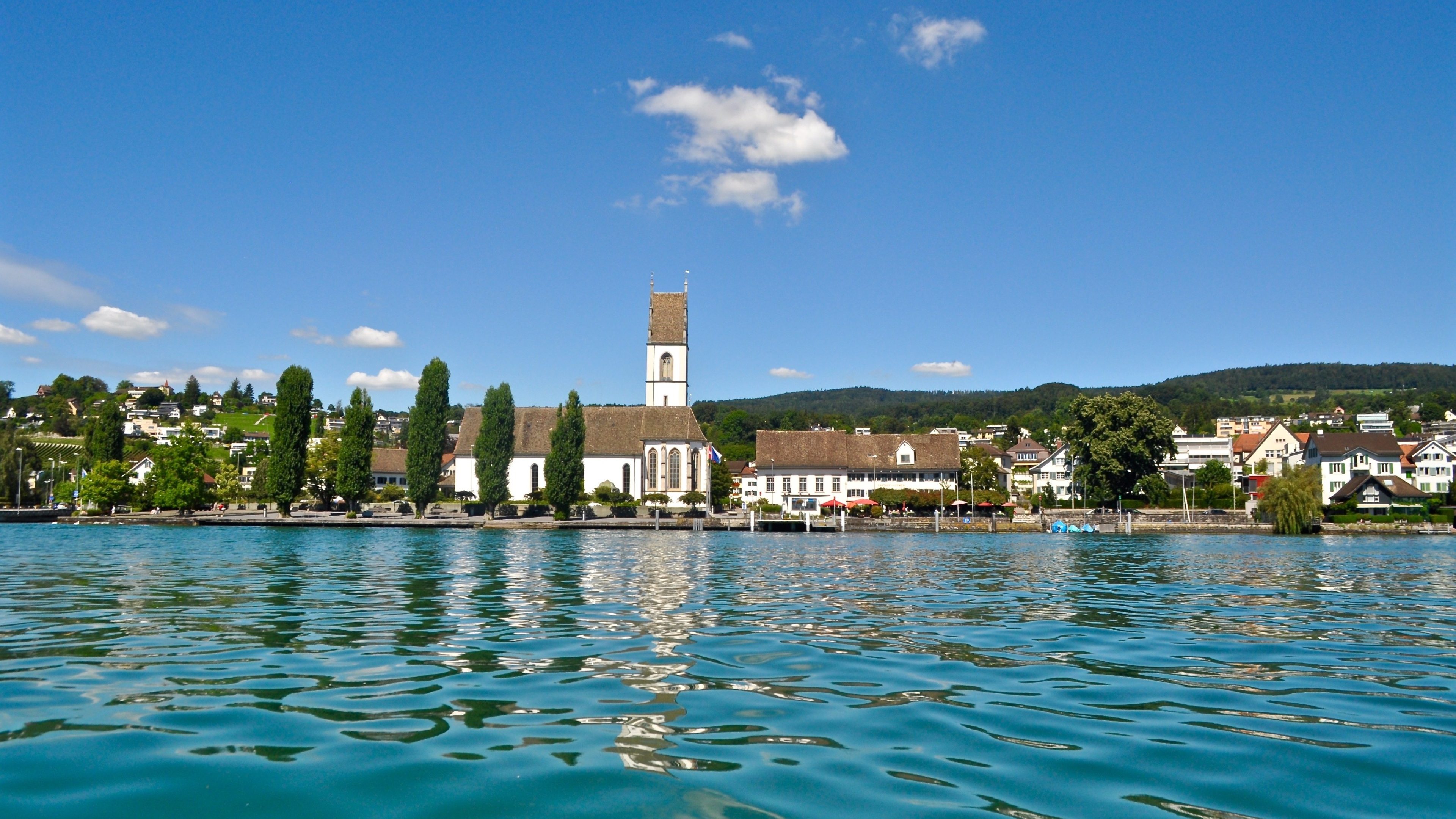 Stadt Meilen am Zürichsee im Kanton Zürich, Schweiz