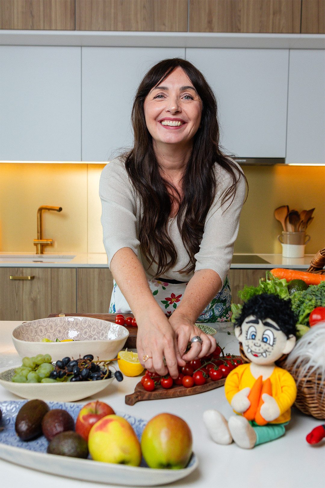 Silvia Triebl wirbelt in ihrer Showküche.