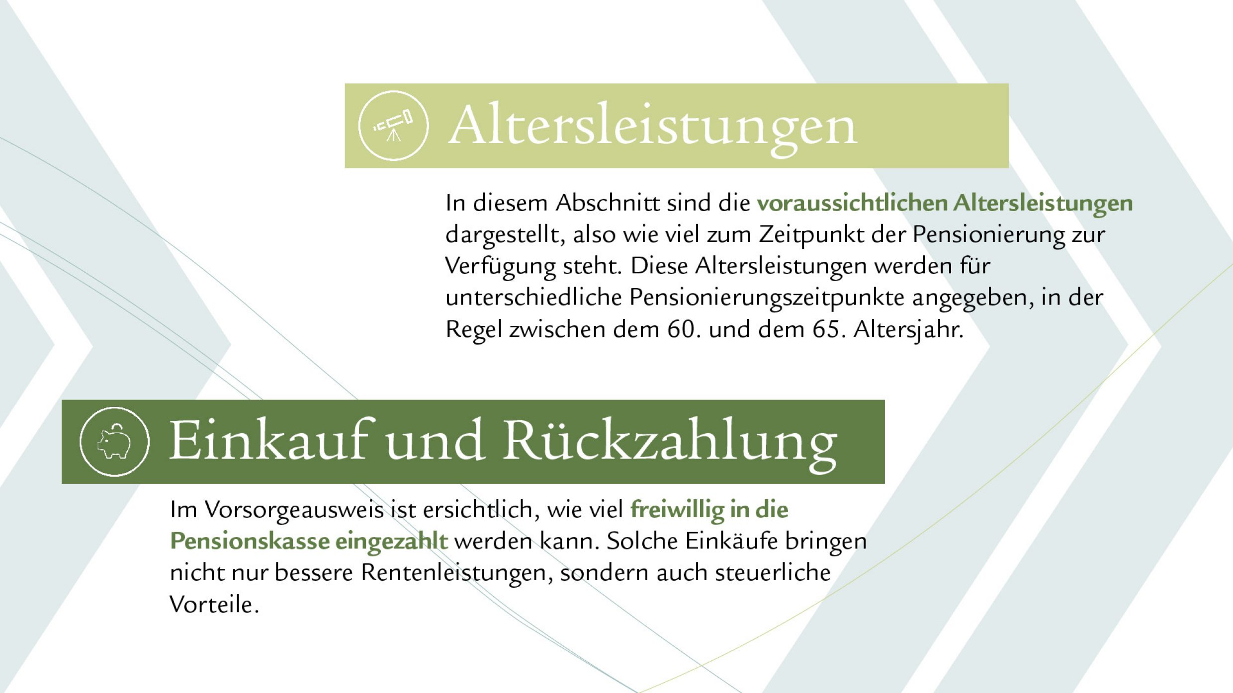 Vorsorgeausweis