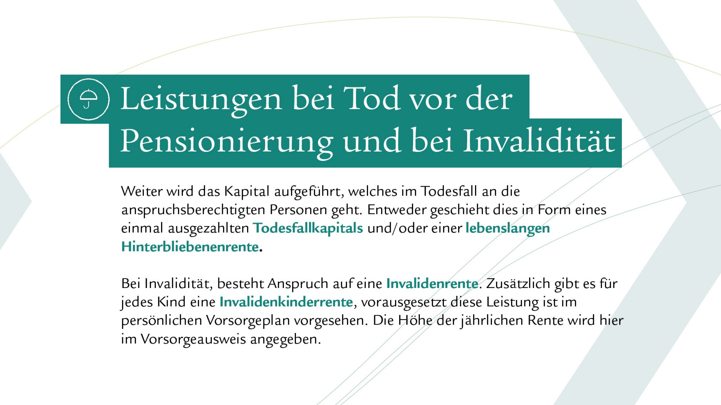 Vorsorgeausweis