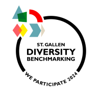 Teilnahmeauszeichnung von St. Gallen Diversity Benchmarking 2024