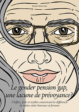 illustration femme avec lunettes