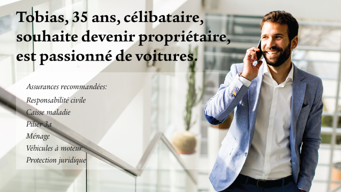 Diverses assurances sont recommandées pour un homme de 35 ans
