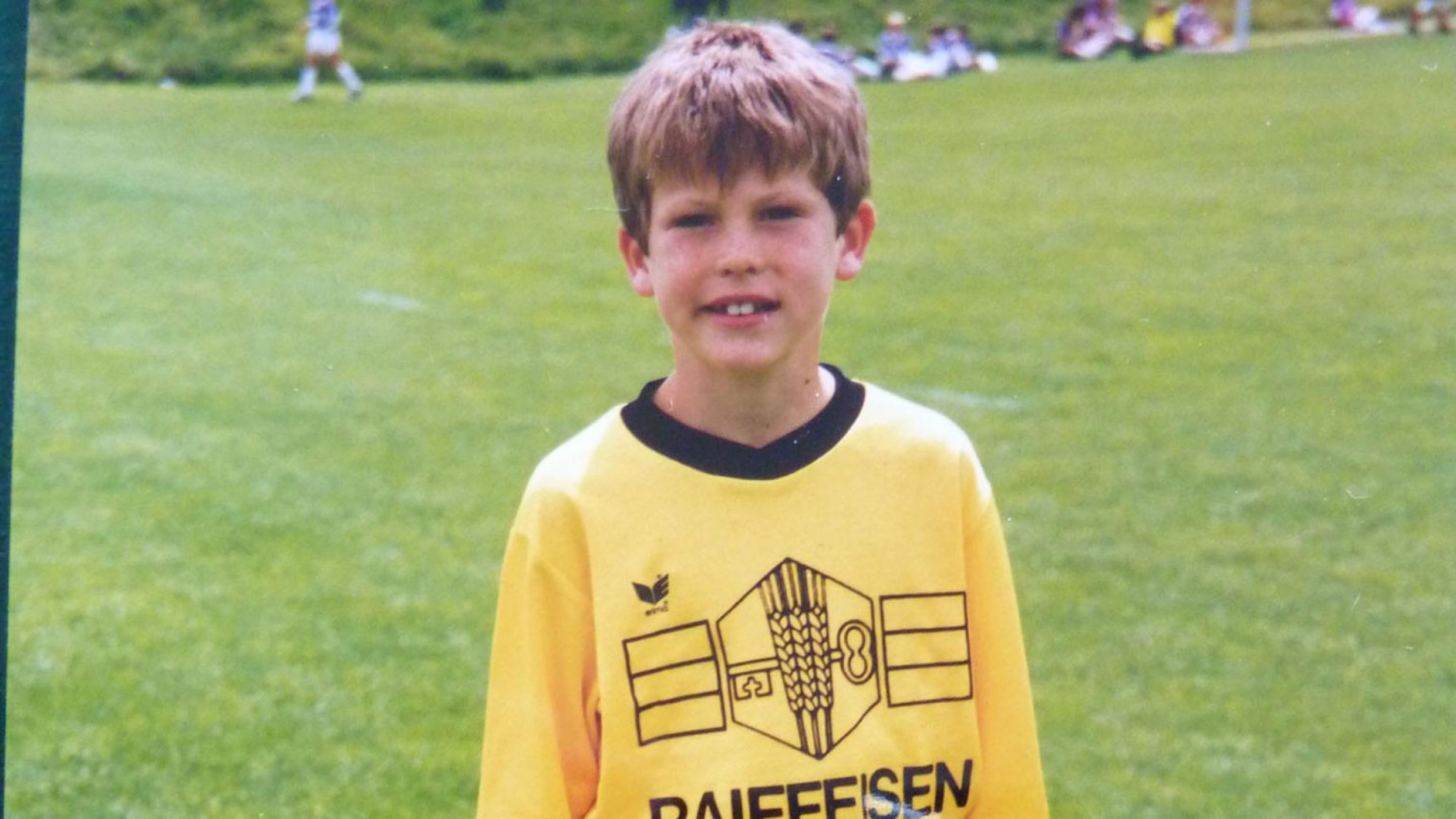 «Già da bambino stravedevo per il calcio.»